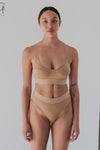 BASERANGE SOFT soft series collection bamboo fiber bamboo cotton bra underwear without steel ring France BAS-BRSO-BL-000-AURAL